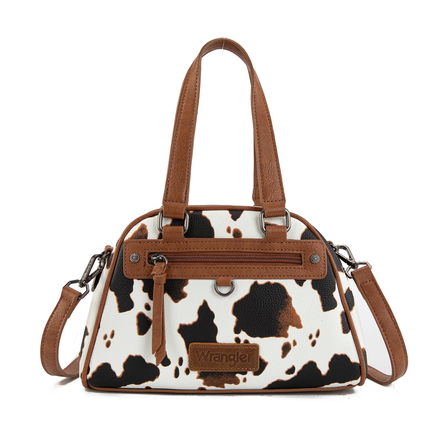 Wrangler Cow Print Satchel
