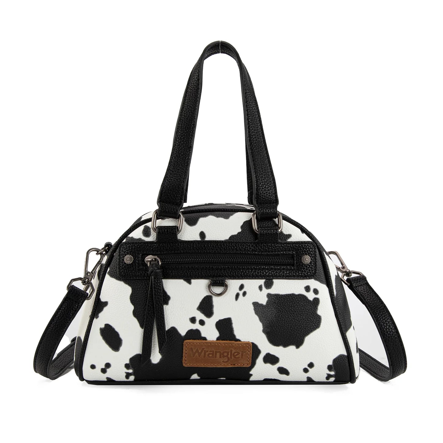 Wrangler Cow Print Satchel