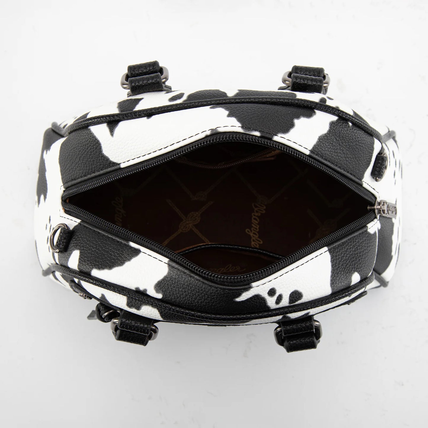 Wrangler Cow Print Satchel