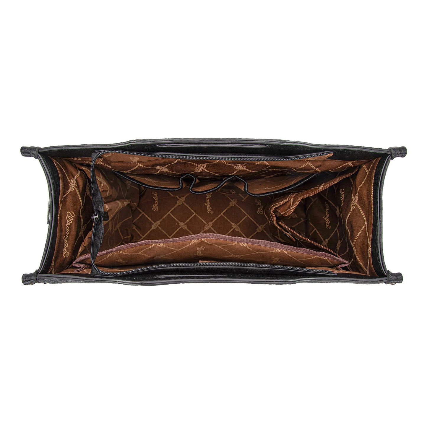 Wrangler Western Carry-All Cowhide Tote & Crossbody Bag