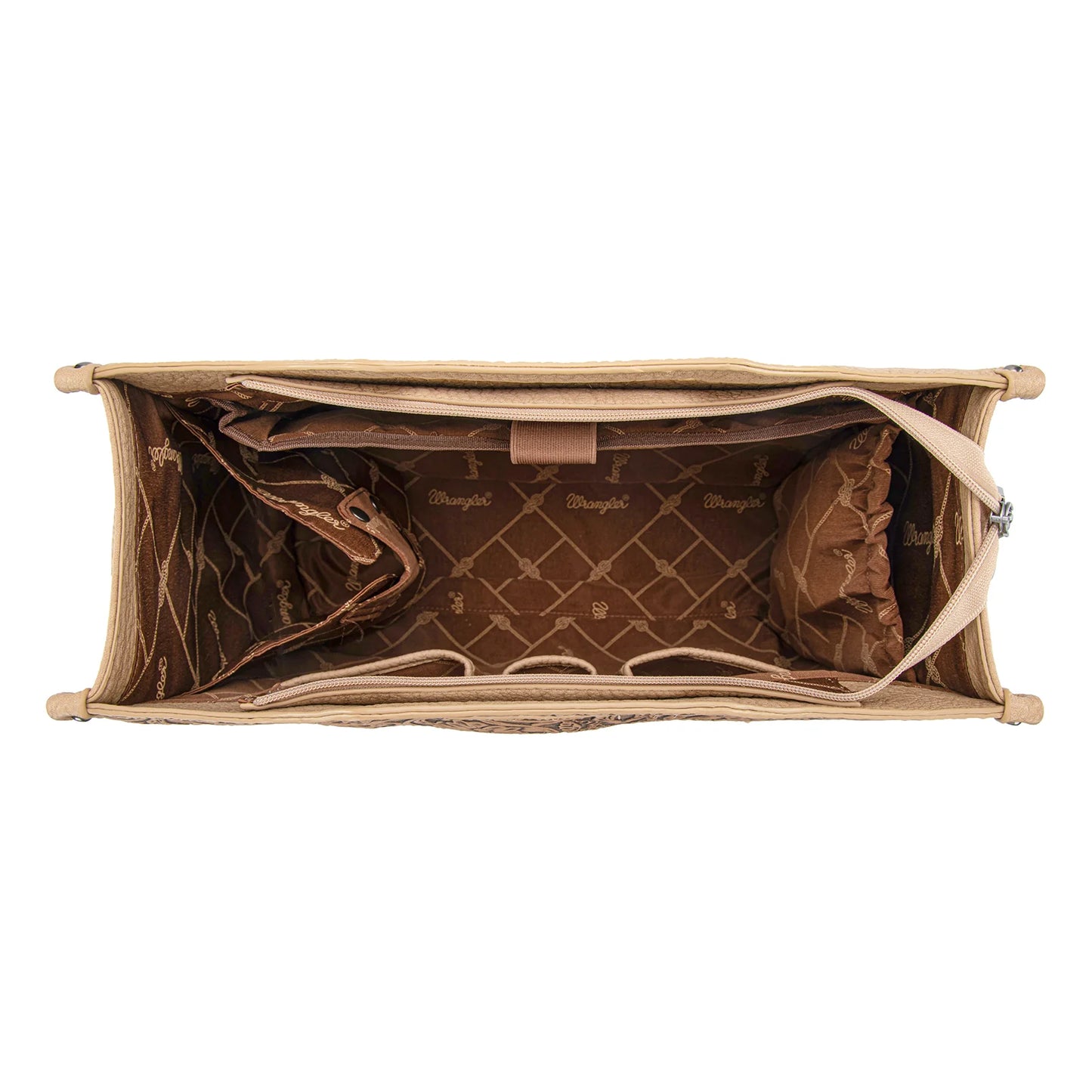 Wrangler Western Carry-All Cowhide Tote & Crossbody Bag