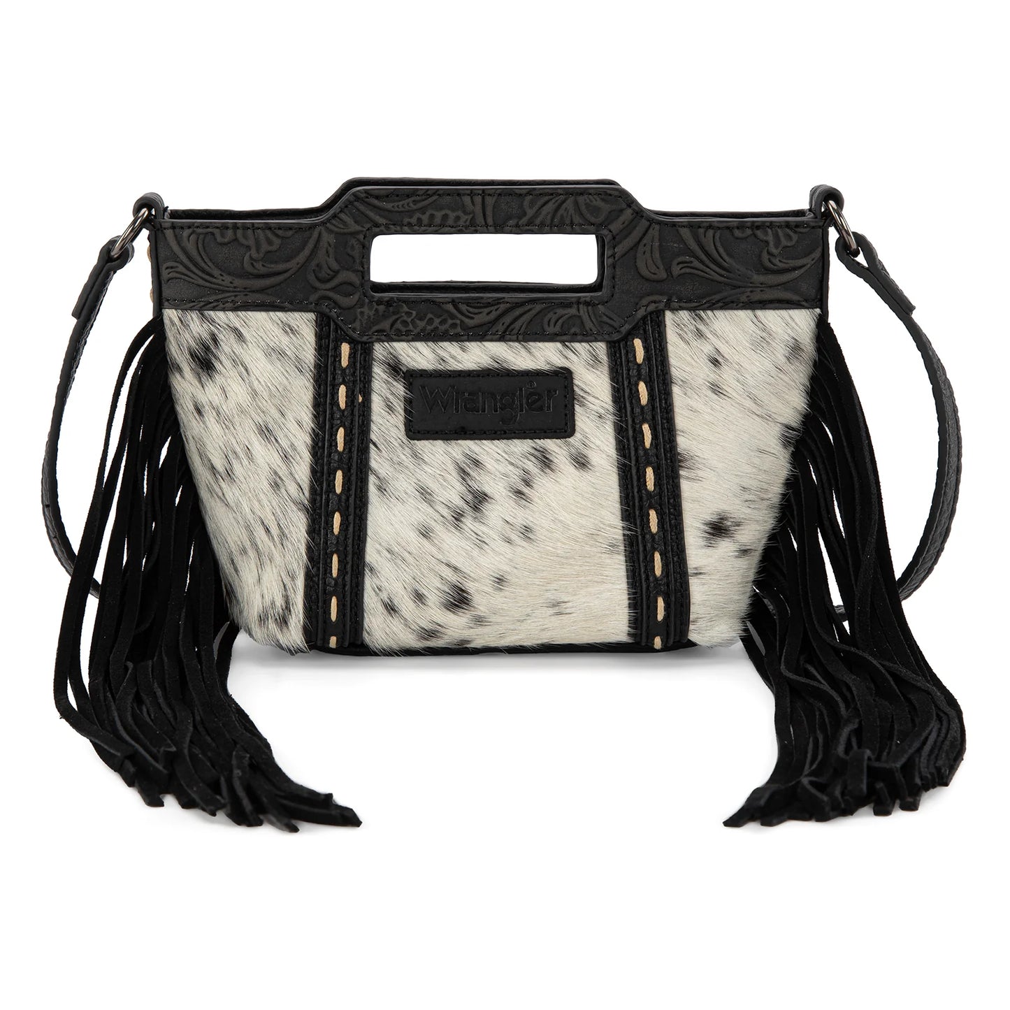 Wrangler Western Fringe Top-Handle Crossbody Satchel