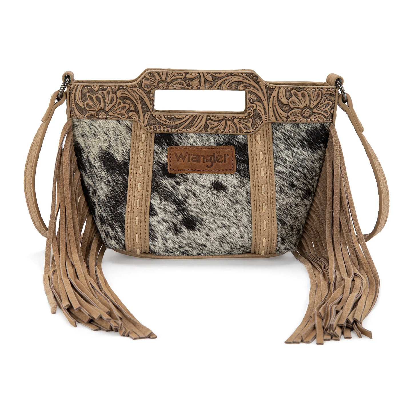 Wrangler Western Fringe Top-Handle Crossbody Satchel