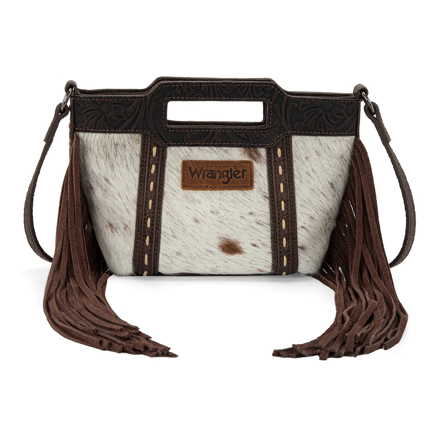 Wrangler Western Fringe Top-Handle Crossbody Satchel