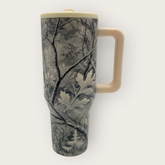 Camo Leak-Proof 40oz Tumbler with Handle