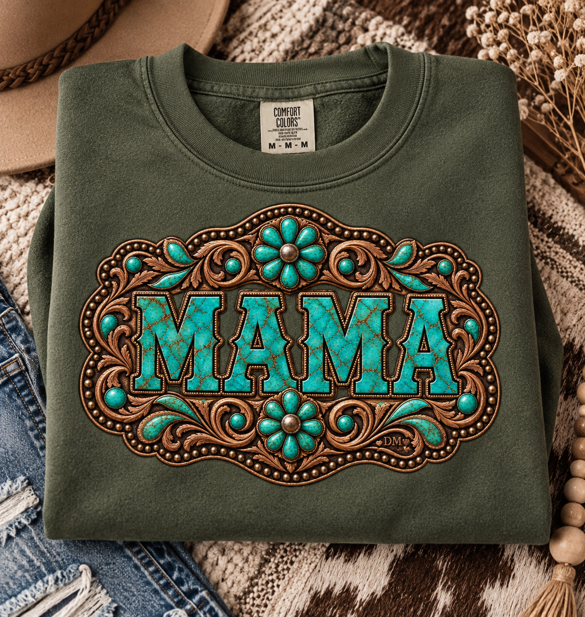 Pick Your MAMA Print Mystery Crewneck | Western Graphic Sweatshirt | S–4X