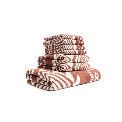 Myna Mesa 7-Piece Premium Western Towel Set by Myra