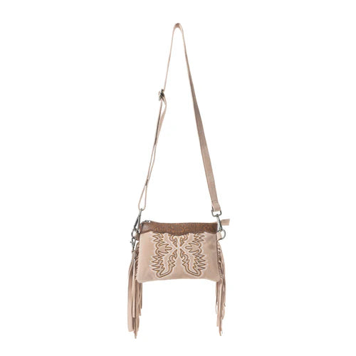 Desert Wing Fringe Crossbody  Bag