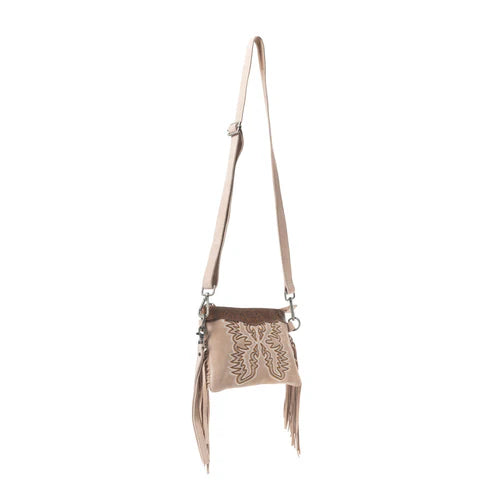 Desert Wing Fringe Crossbody  Bag