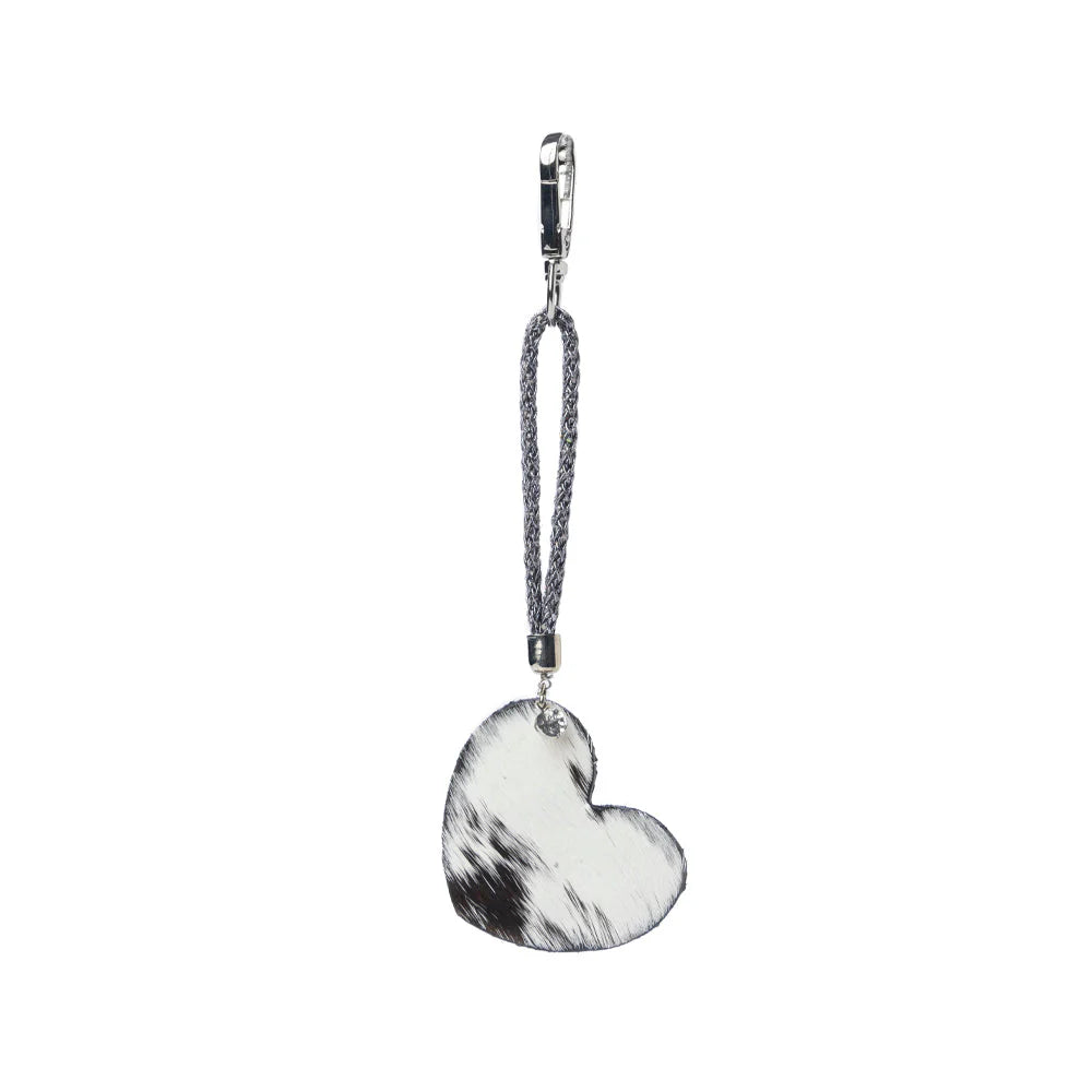 Hairon Heart Bag Charm