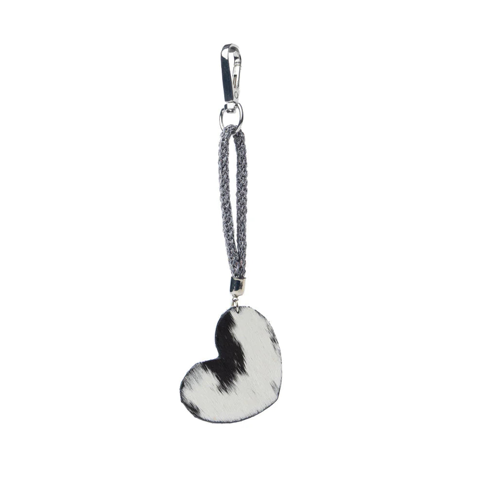 Hairon Heart Bag Charm