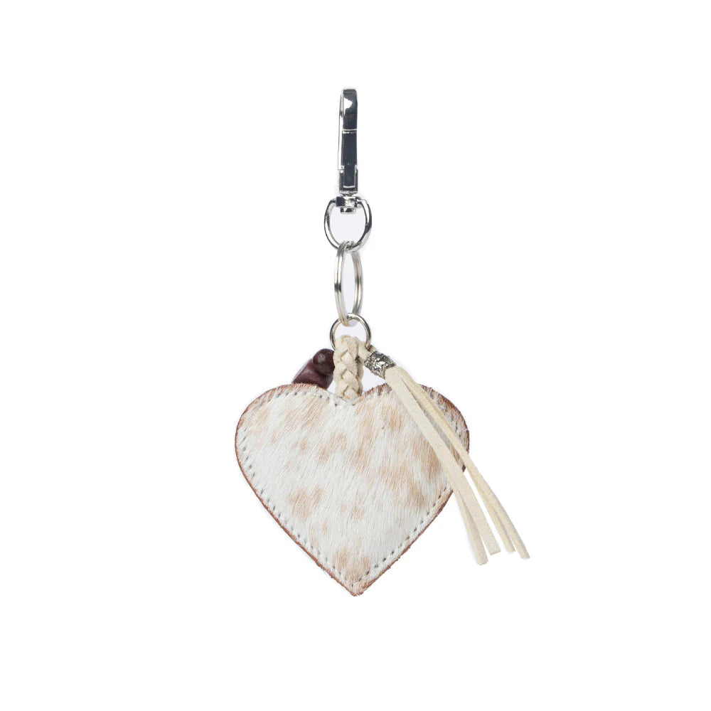 Hairon Heart Bag Charm