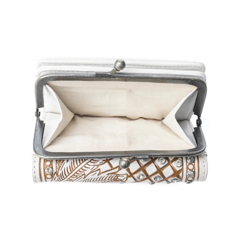 Sparkling Desert Moon Coin Purse Wallet