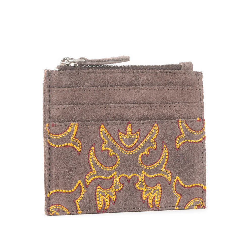 Cactus Sky Western Embroidered Credit Card Holder RFID Protection