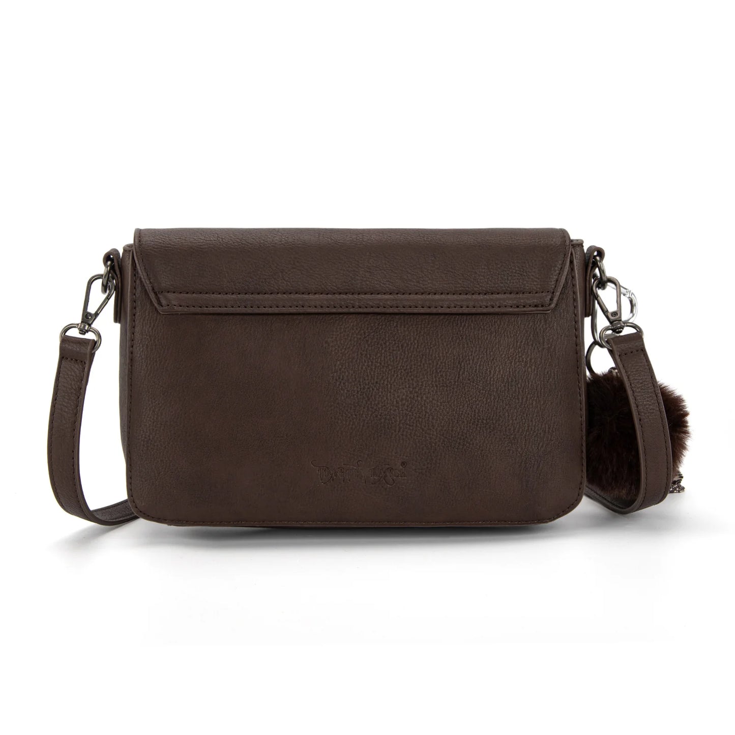Trinity Ranch Genuine Cowhide Crossbody