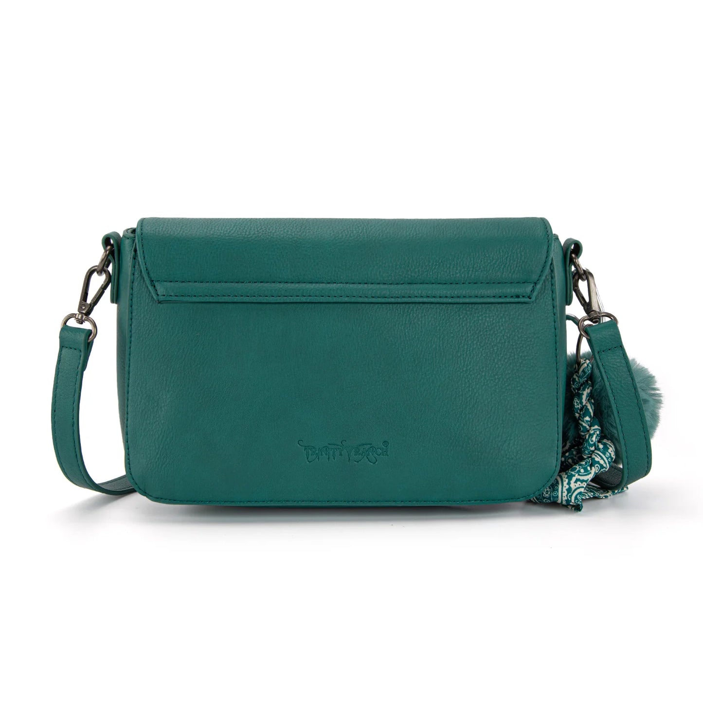 Trinity Ranch Genuine Cowhide Crossbody