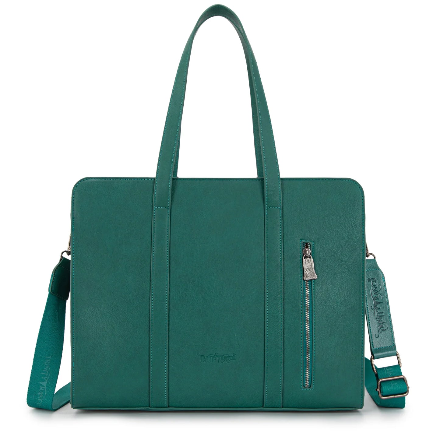 Trinity Ranch Genuine Cowhide Carry-All Cowhide Concealed Carry Large Tote /Crossbody