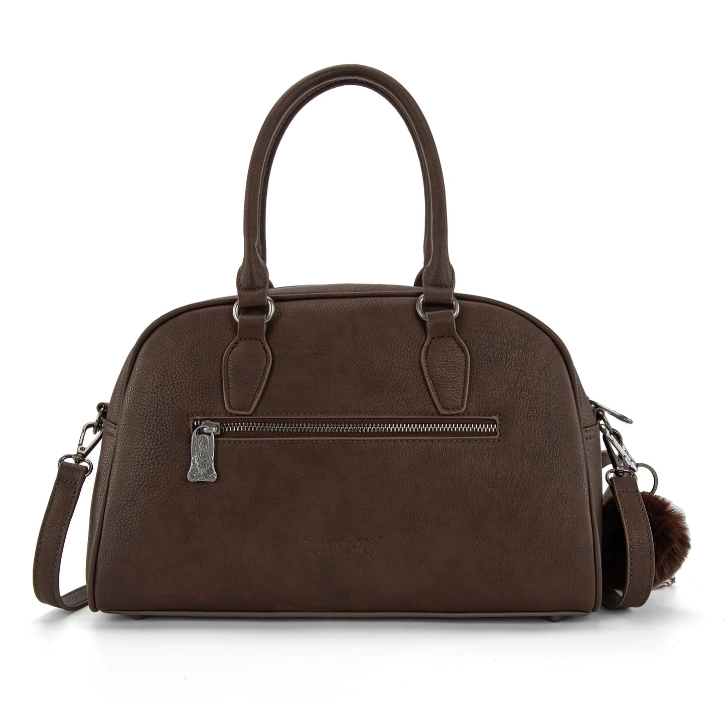 Trinity Ranch Genuine Cowhide Satchel/Crossbody