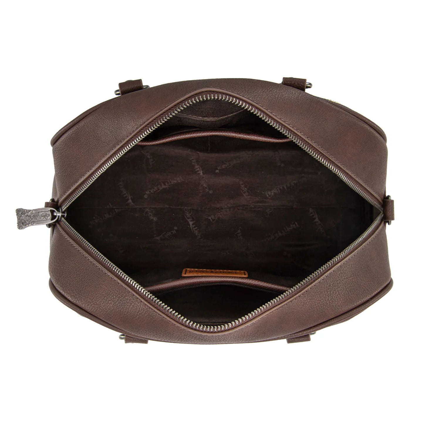 Trinity Ranch Genuine Cowhide Satchel/Crossbody