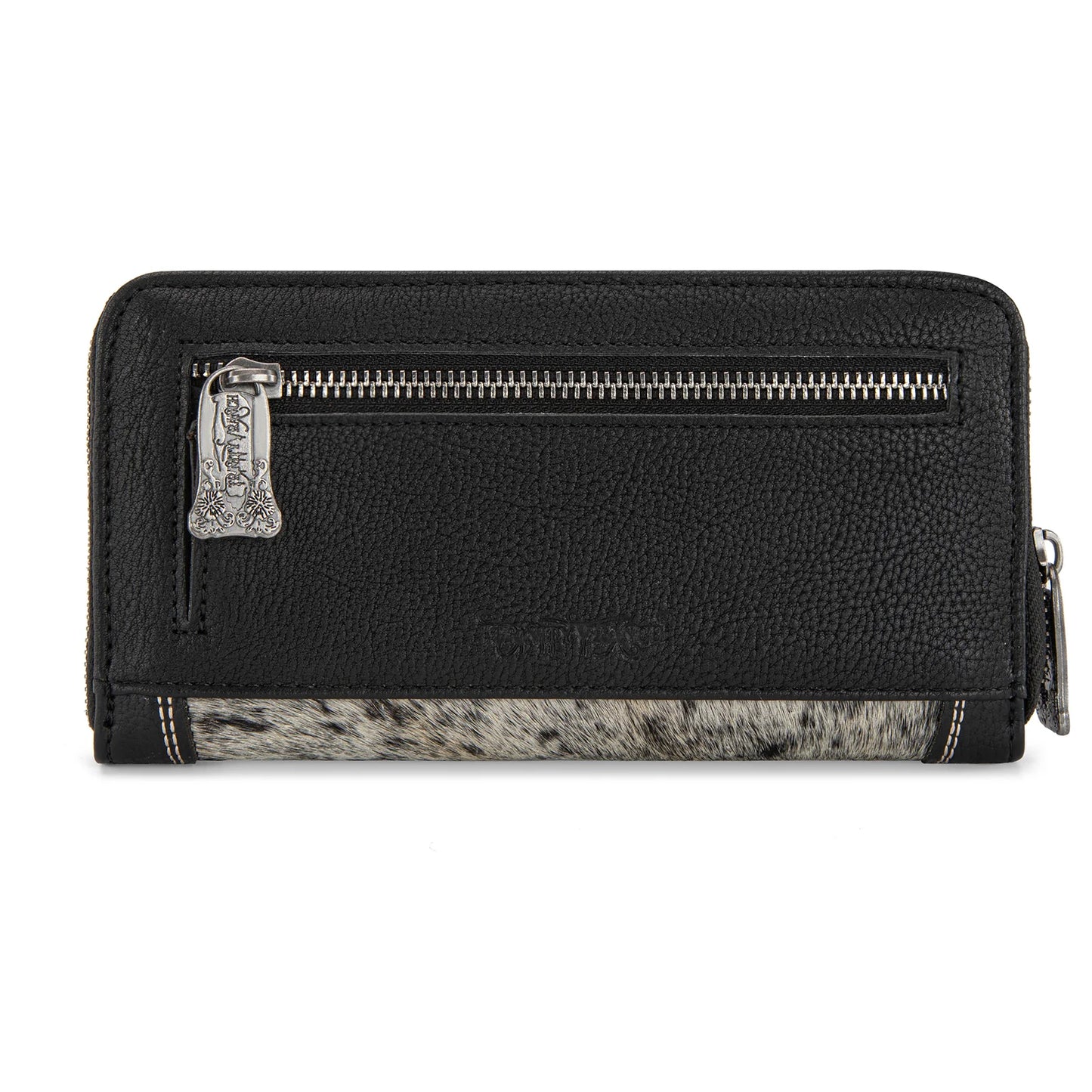 Trinity Ranch Hair-On Cowhide RFID Protected Collection Wallet