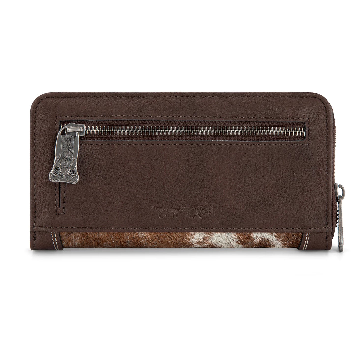 Trinity Ranch Hair-On Cowhide RFID Protected Collection Wallet