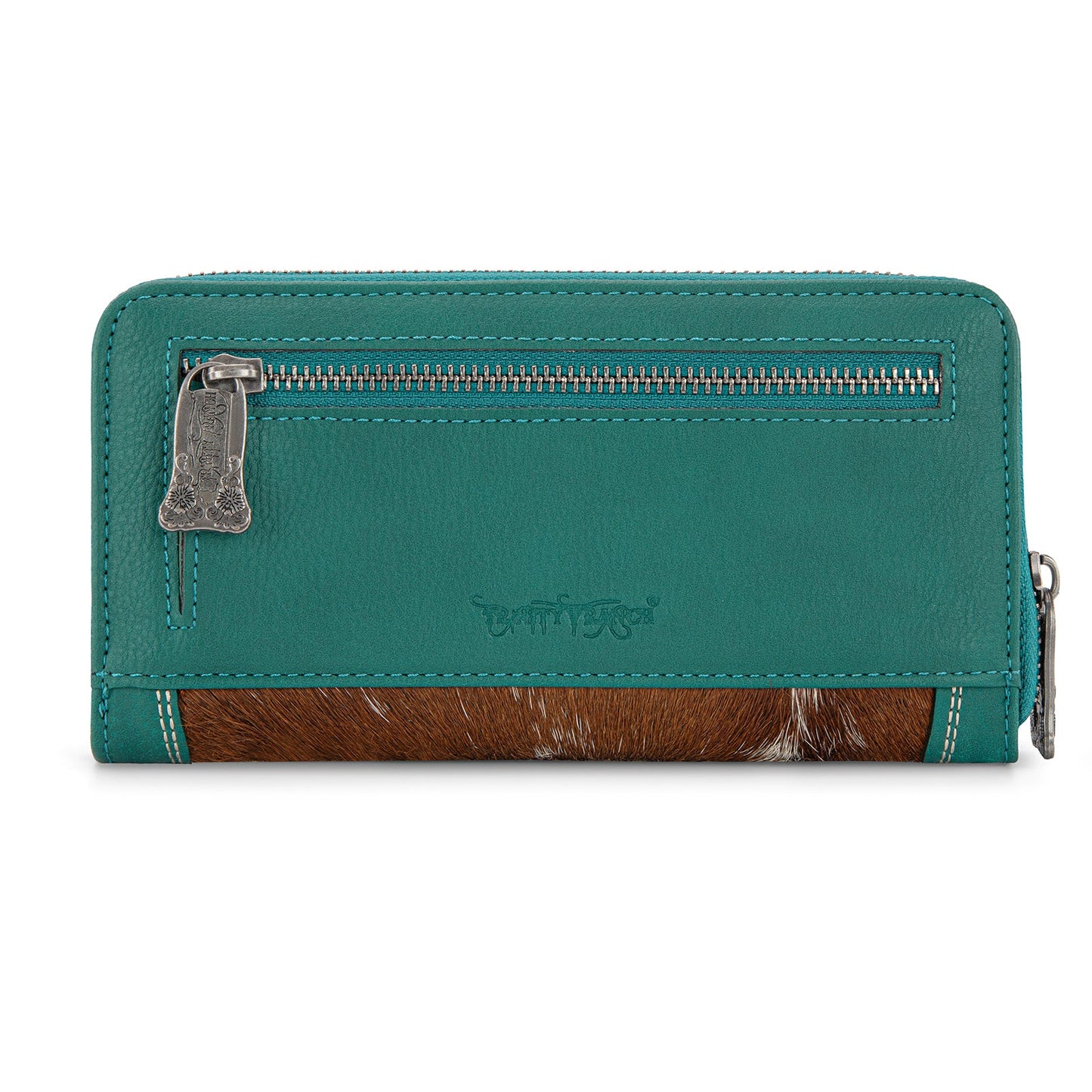 Trinity Ranch Hair-On Cowhide RFID Protected Collection Wallet