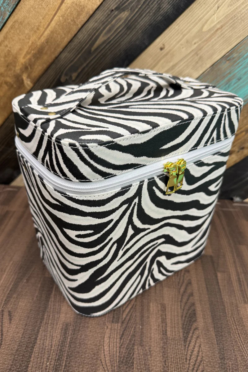Western Glam Makeup Train Case
