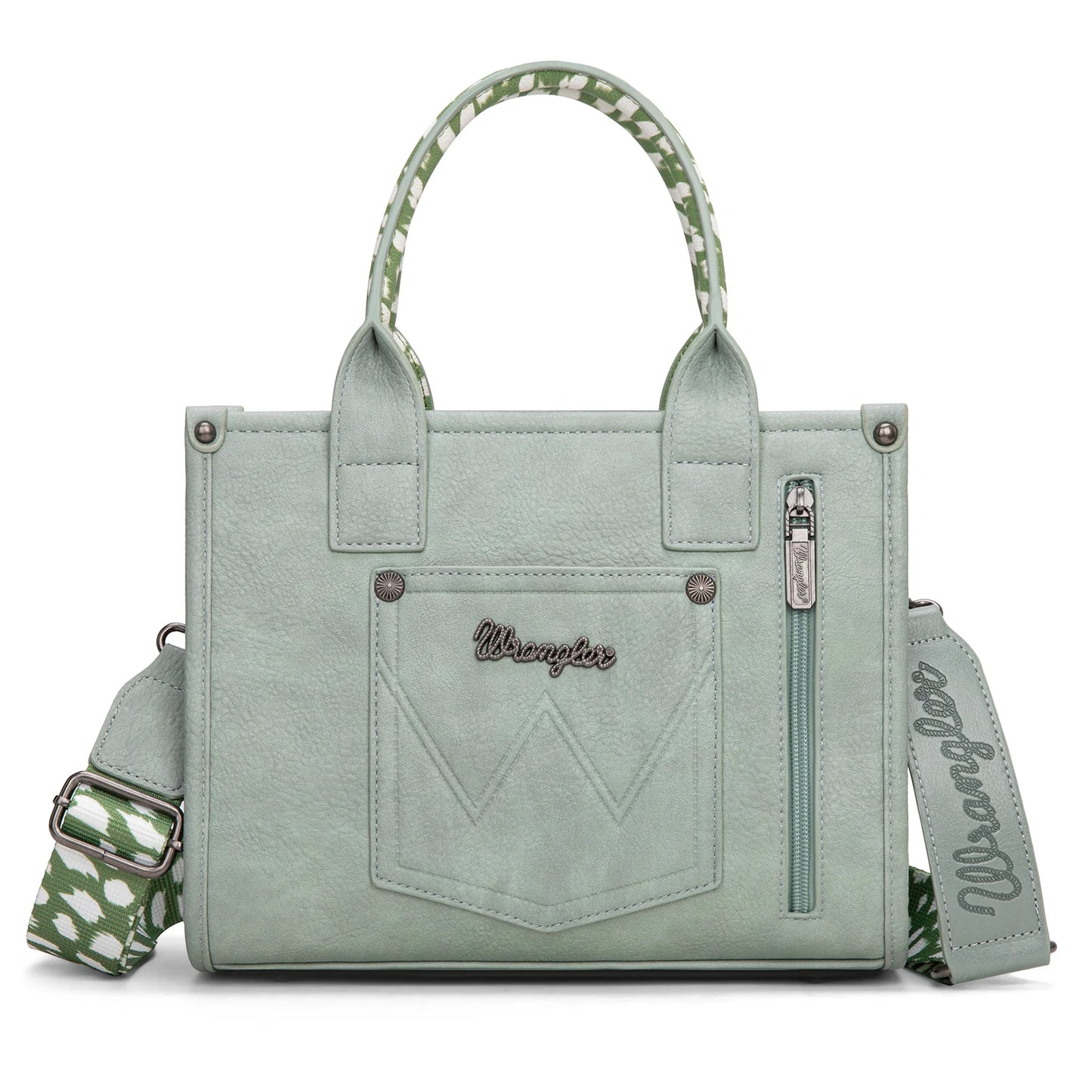Wrangler Deer Print Concealed Carry Tote Crossbody