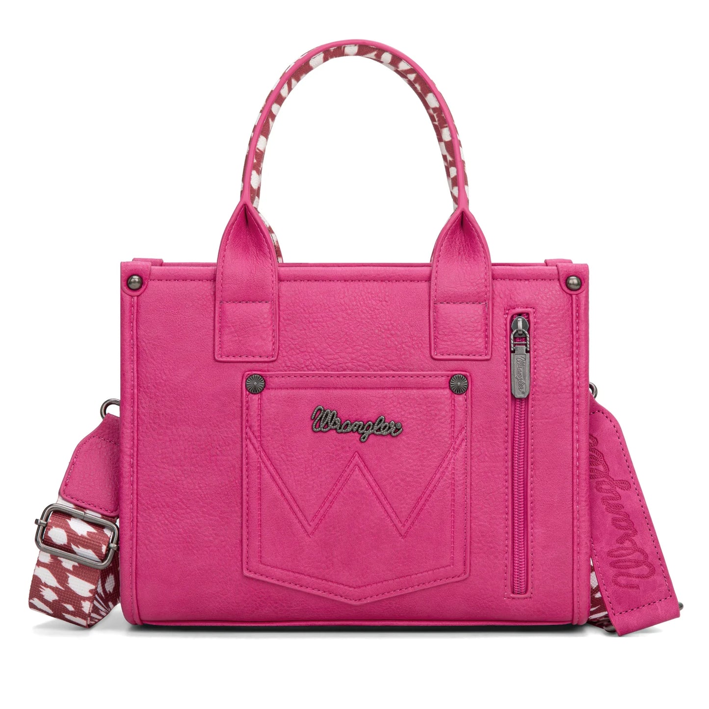 Wrangler Deer Print Concealed Carry Tote Crossbody