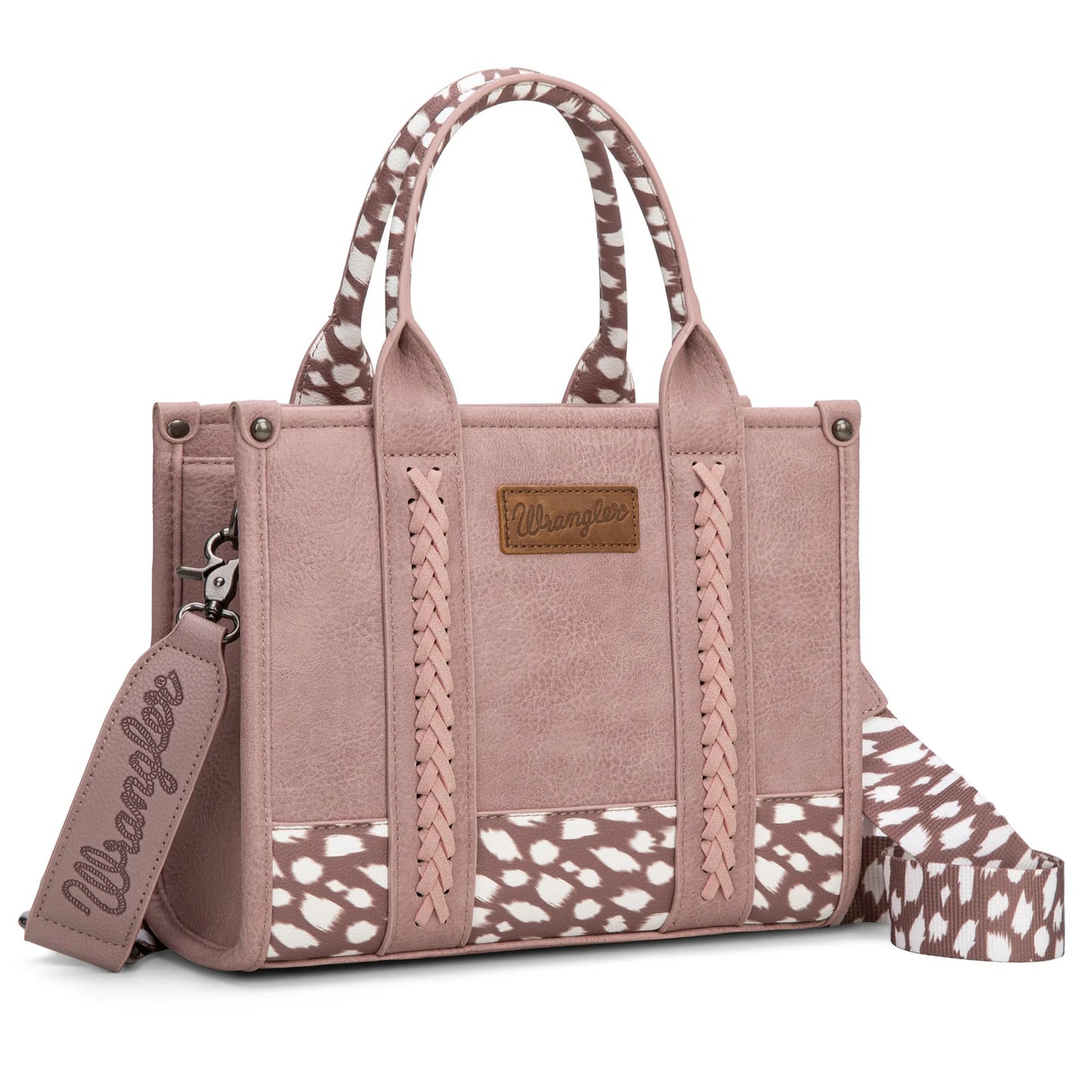 Wrangler Deer Print Concealed Carry Tote Crossbody