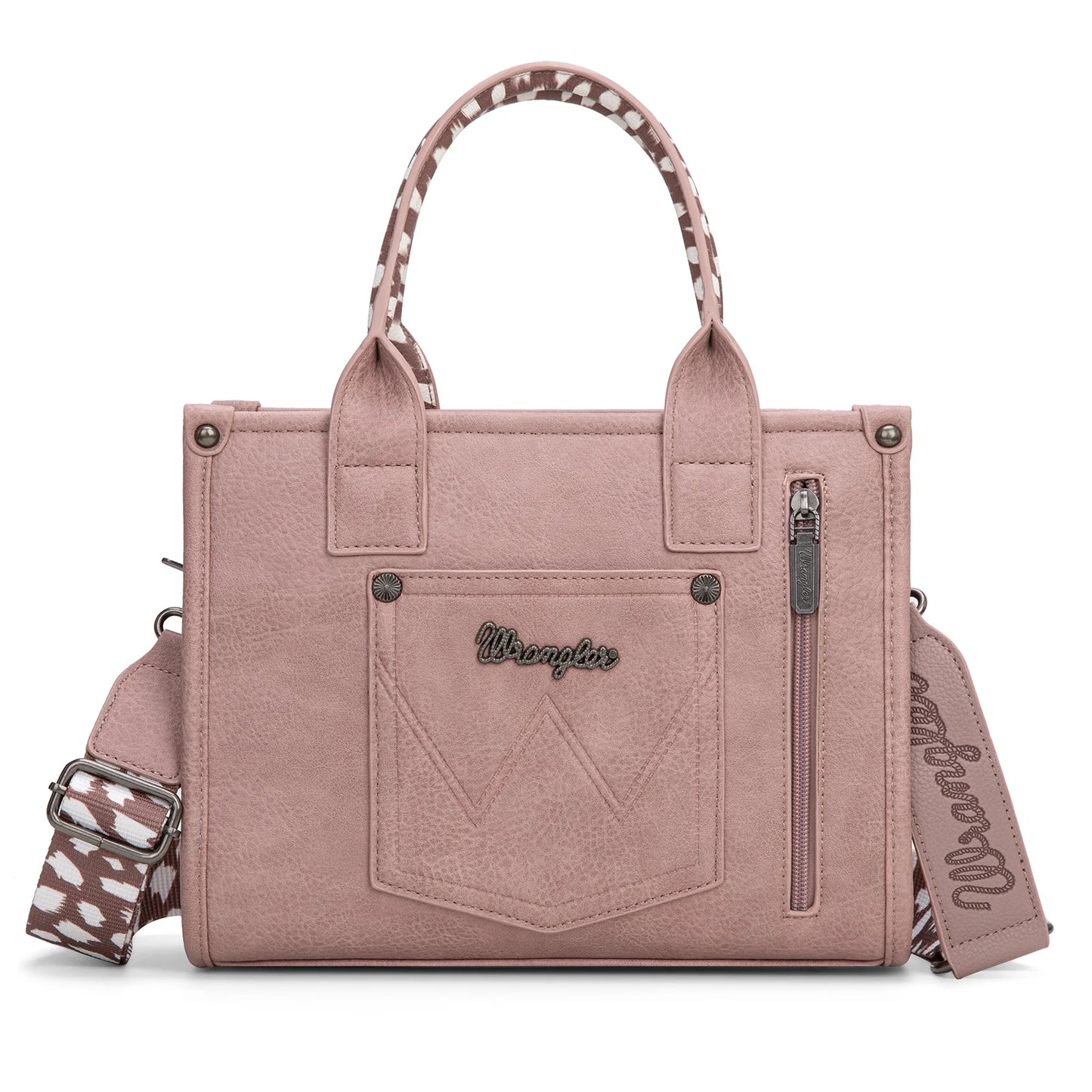 Wrangler Deer Print Concealed Carry Tote Crossbody