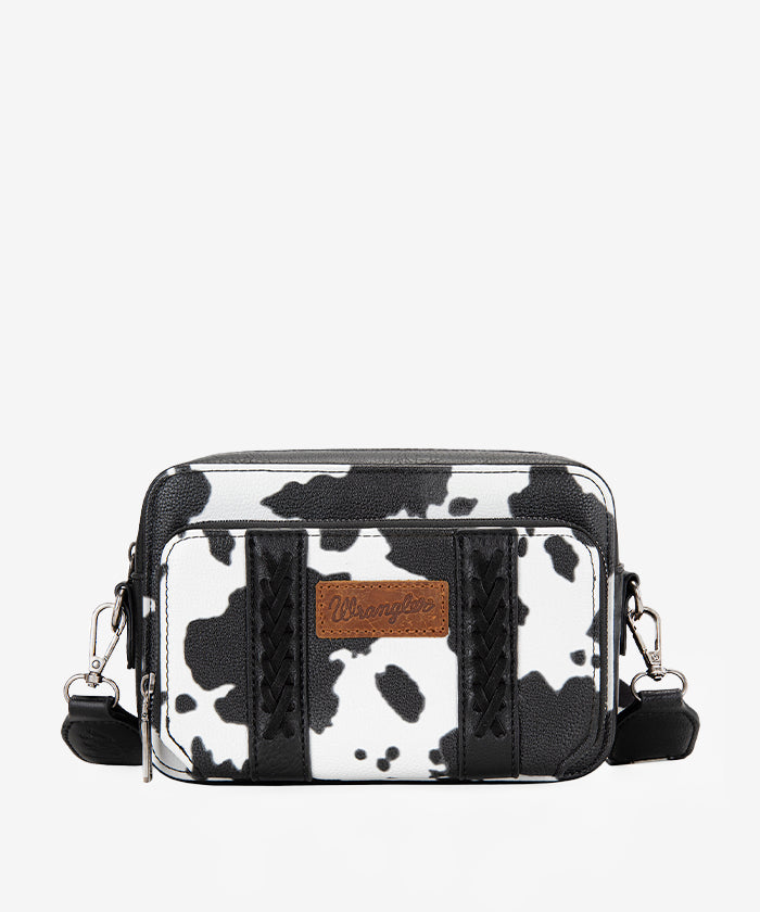 Wrangler Cow Print Crossbody Bag