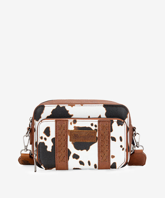 Wrangler Cow Print Crossbody Bag