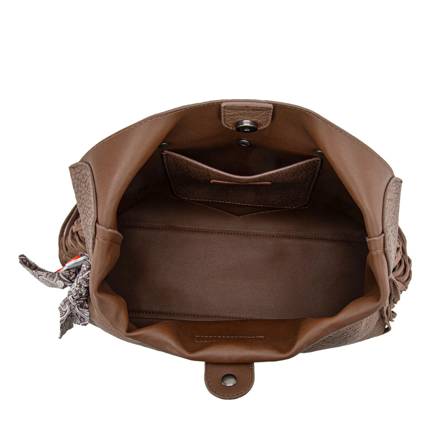 Wrangler Fringe and Floral Hobo Bag