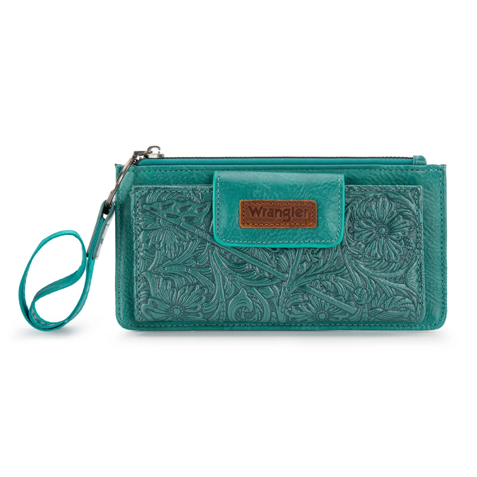 Wrangler Vintage Floral Tooled Card Wallet/Wristlet – Dani Morgans