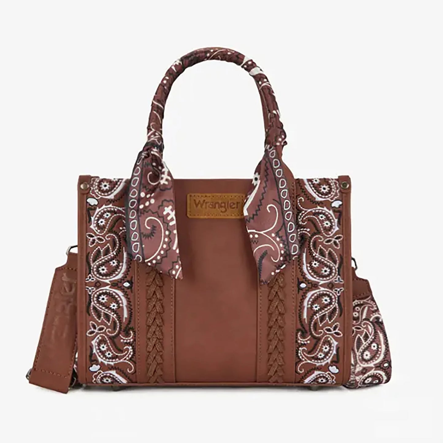 Wrangler Prairie Paisley Tote Crossbody