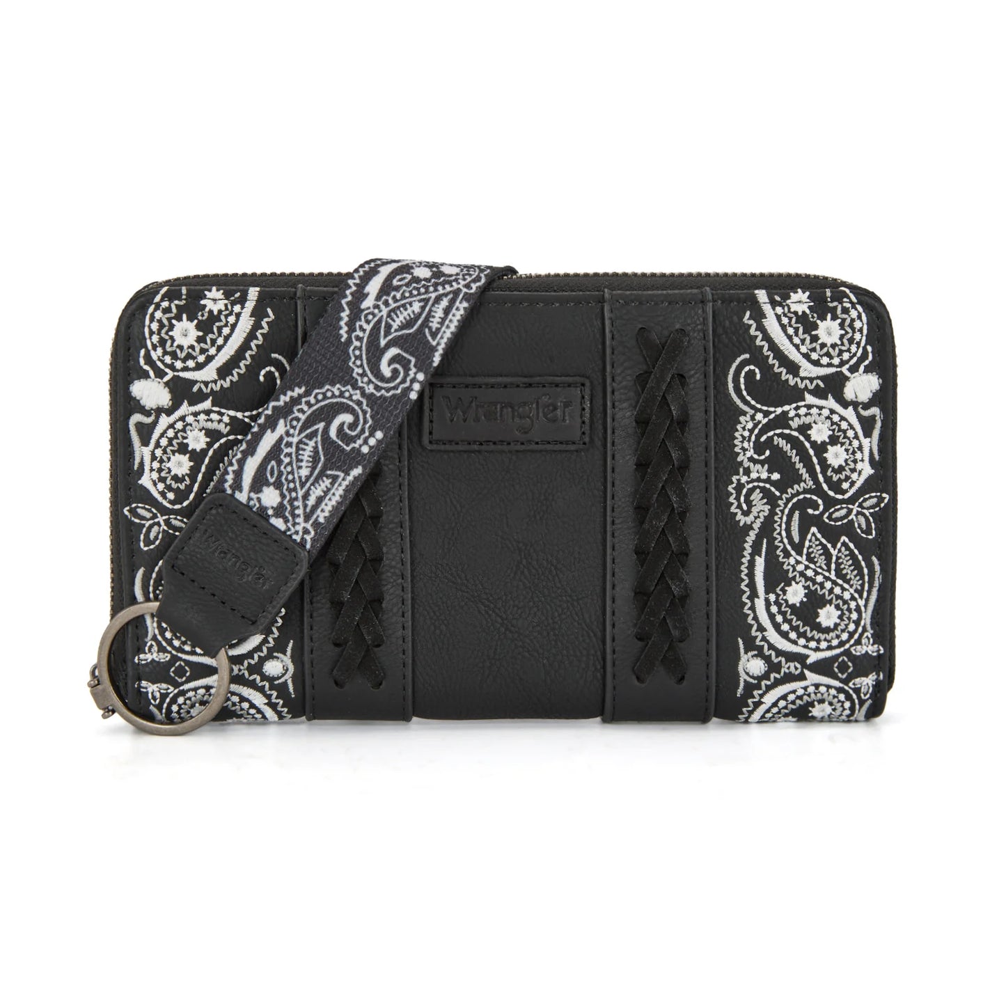 Wrangler Prairie Paisley Wristlet Wallet
