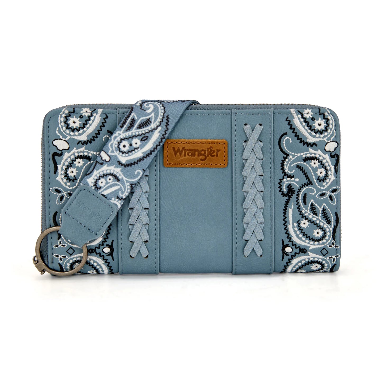Wrangler Prairie Paisley Wristlet Wallet