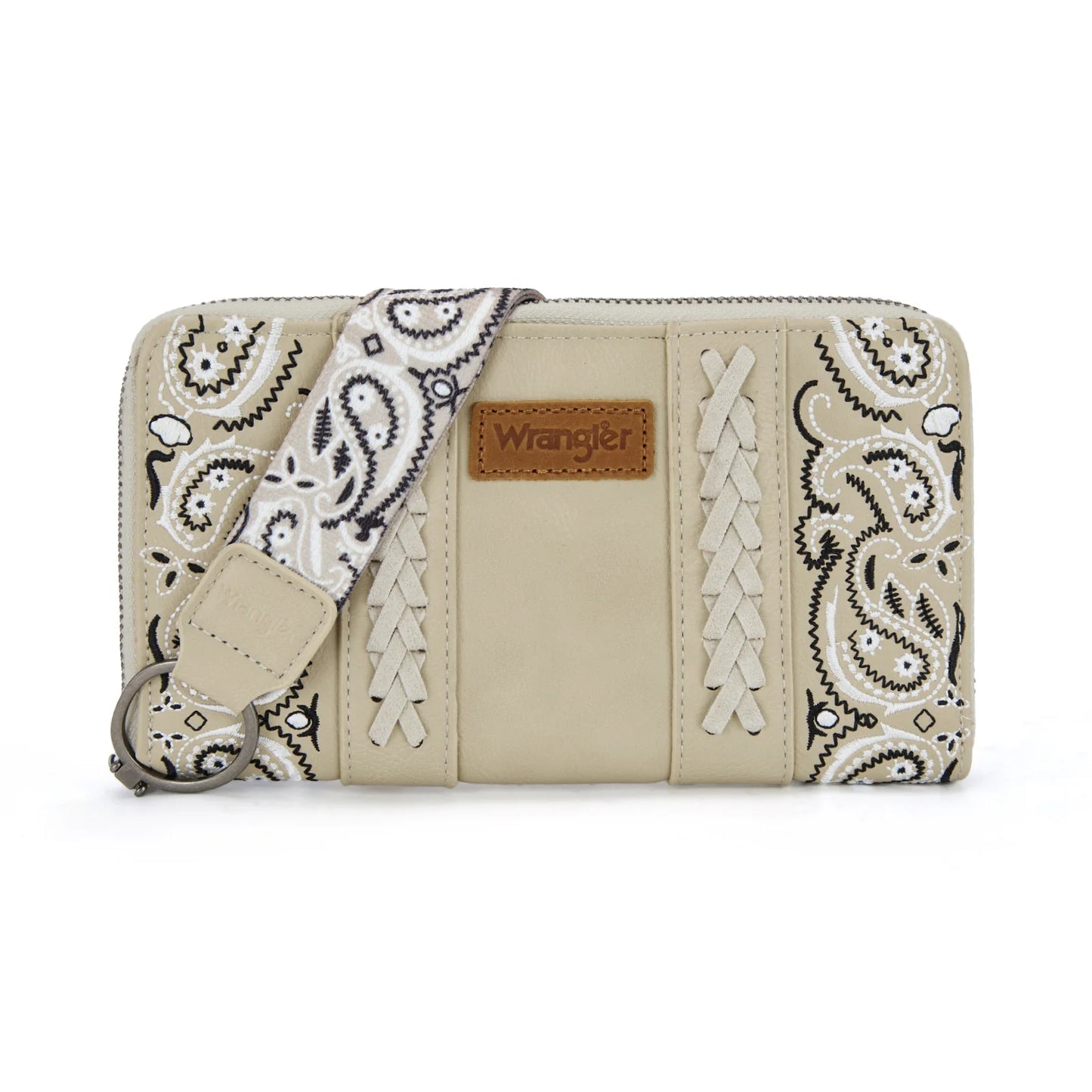 Wrangler Prairie Paisley Wristlet Wallet