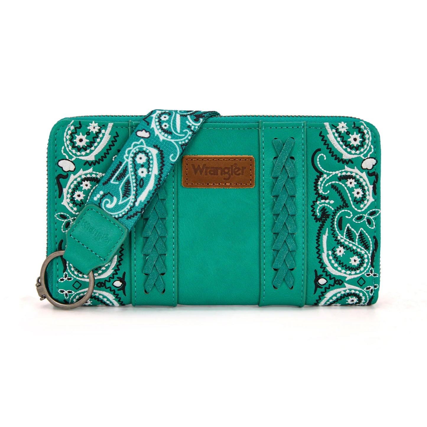 Wrangler Prairie Paisley Wristlet Wallet