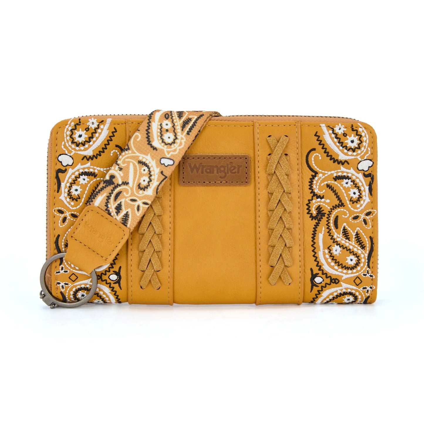 Wrangler Prairie Paisley Wristlet Wallet