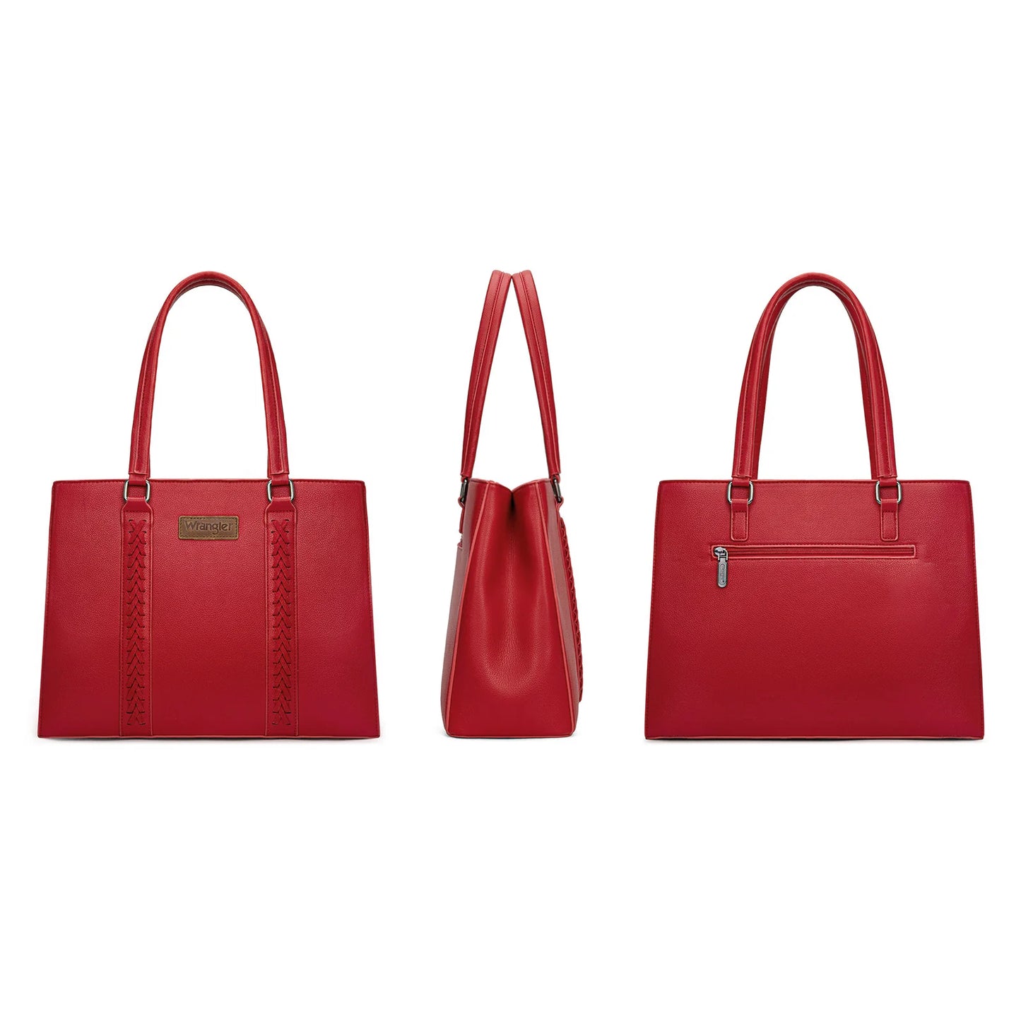 Wrangler Dual-Compartment Carry-All Tote & Crossbody Bag