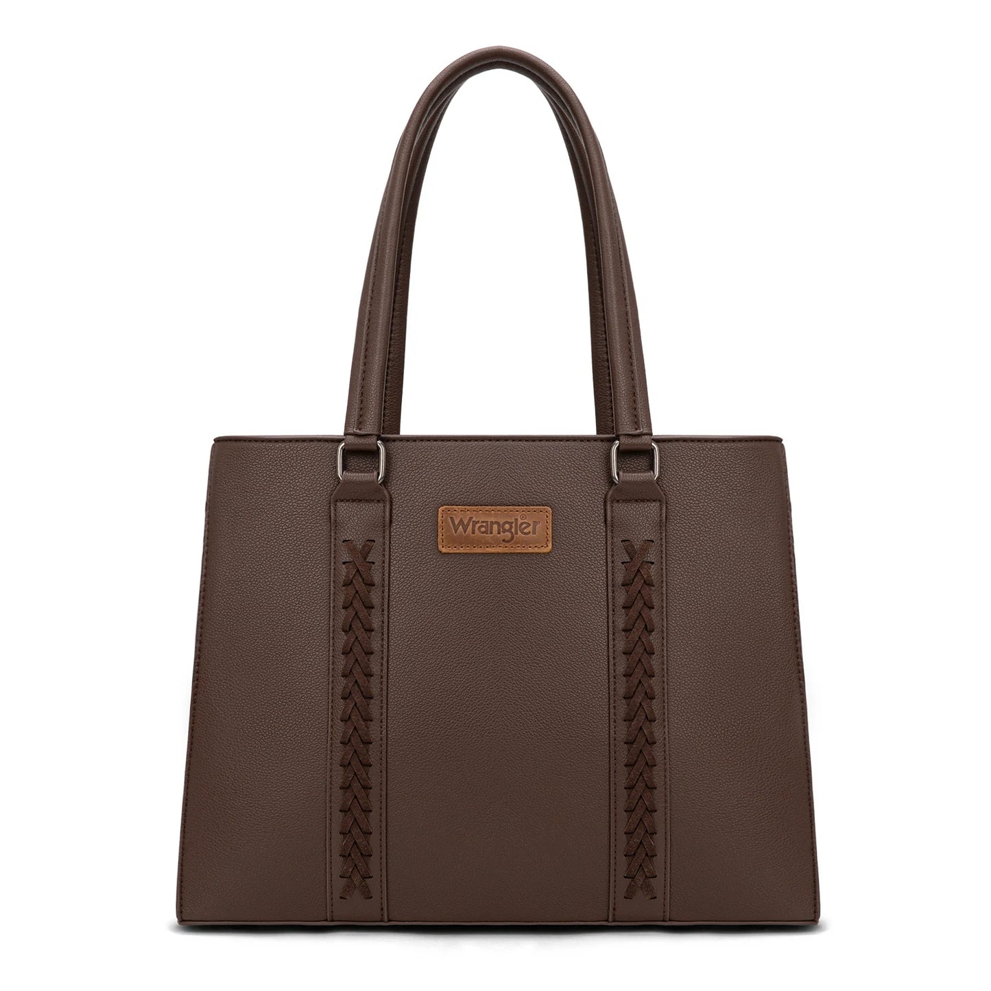 Wrangler Dual-Compartment Carry-All Tote & Crossbody Bag