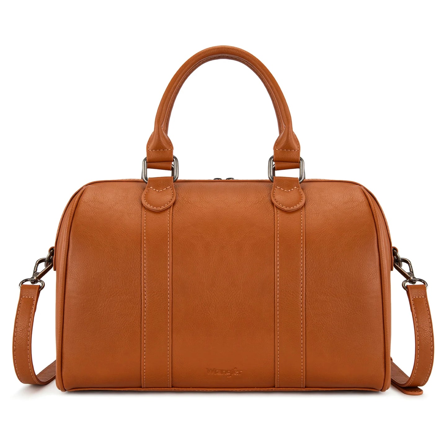 Wrangler Heritage Stitch Barrel Satchel