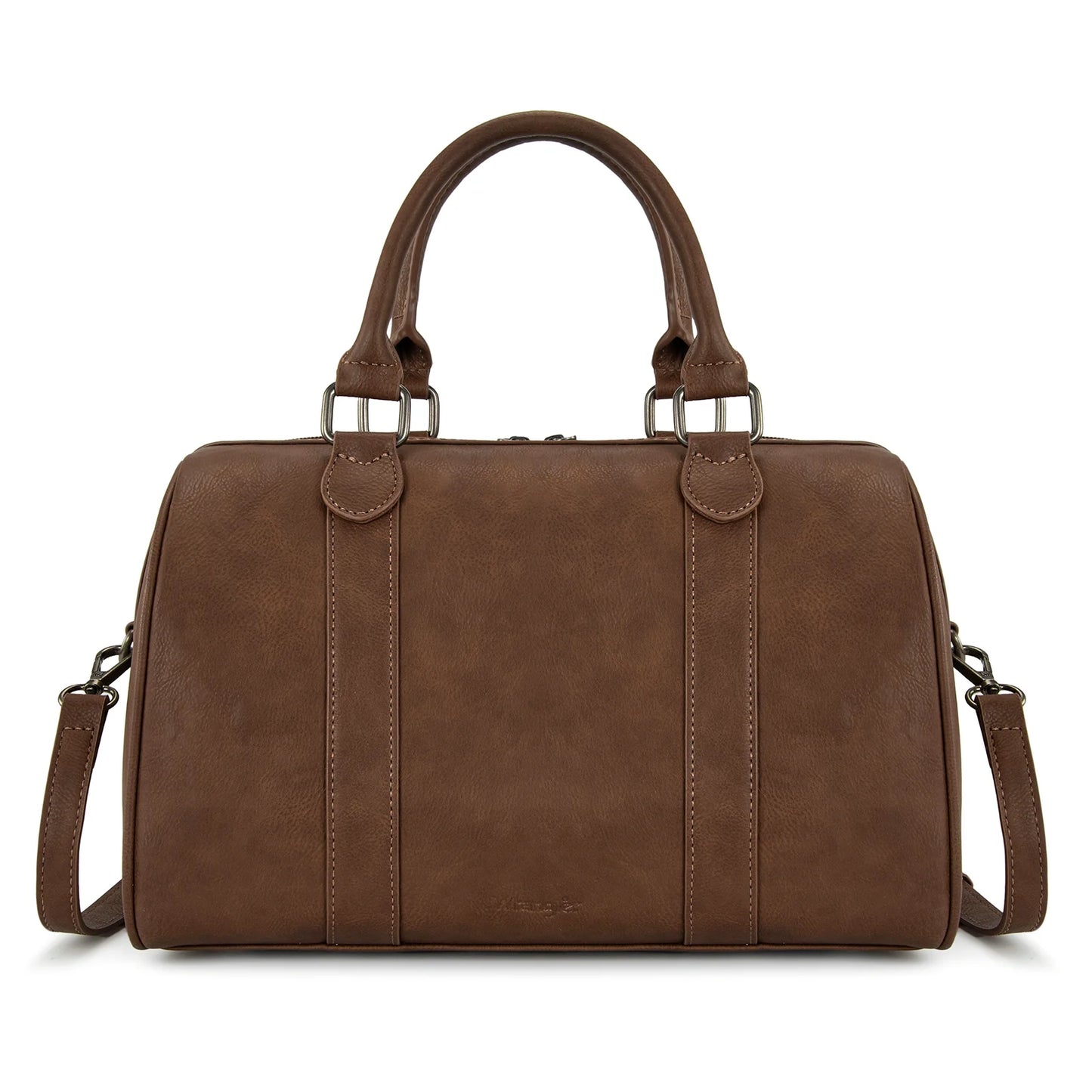 Wrangler Heritage Stitch Barrel Satchel