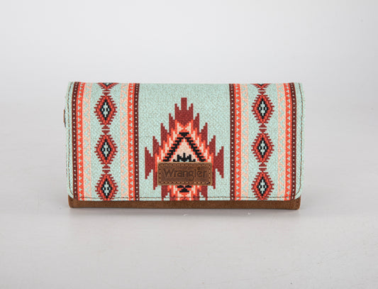 Dani Morgans x Wrangler Western Horizon Collection Tri-Fold Wallet