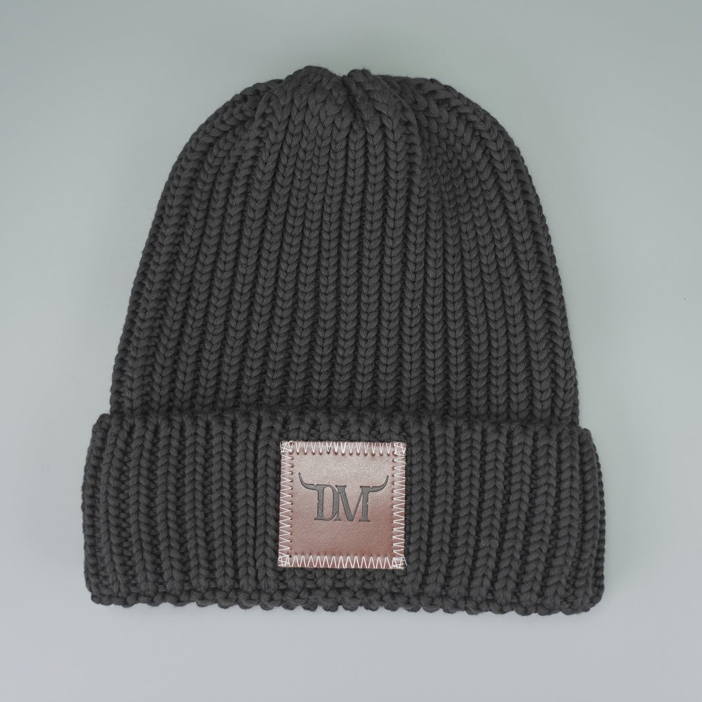 Dani Morgans Knit Logo Beanie