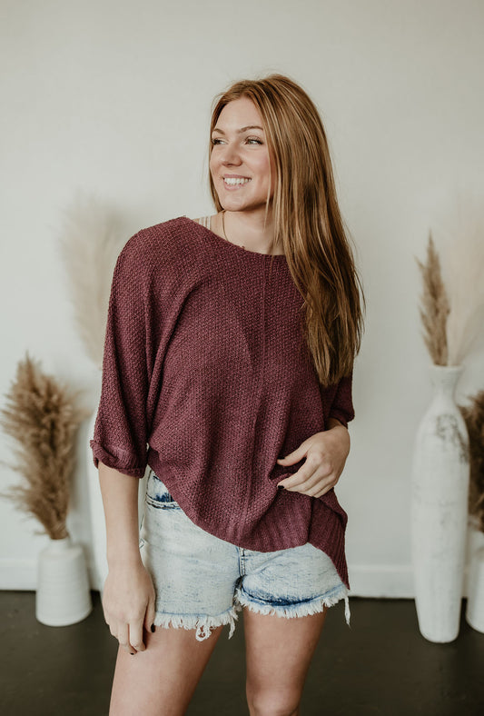 Mayberry Light Weight Knit Top
